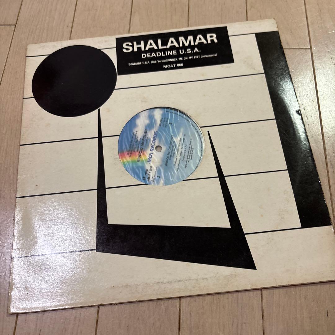 Shalamar - Deadline U.S.A. 12" Vinyl Single MCA Records 1983 Electro Funk
