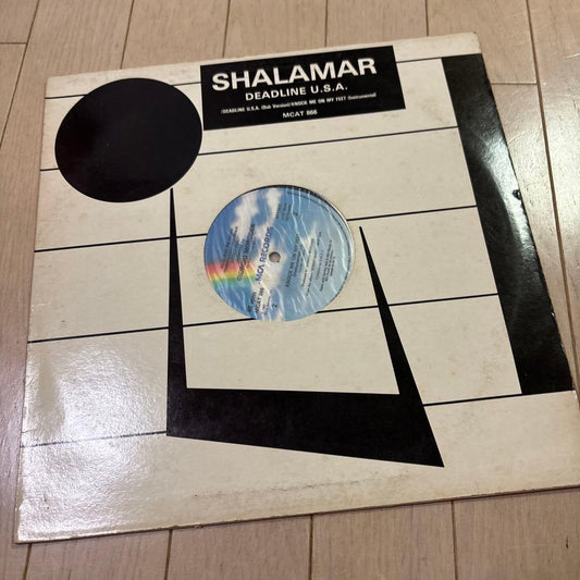 Shalamar - Deadline U.S.A. 12" Vinyl Single MCA Records 1983 Electro Funk