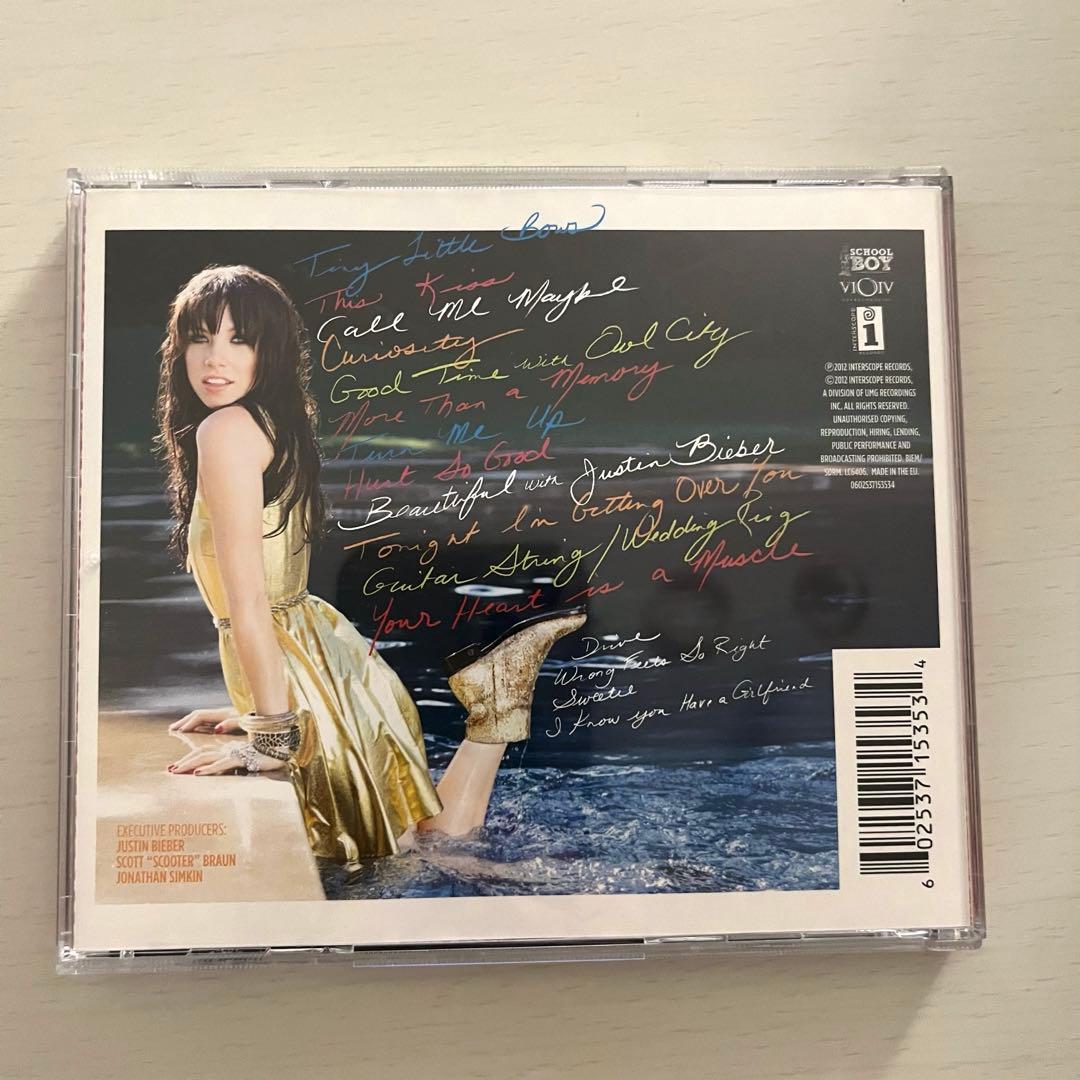 Carly Rae Jepsen Kiss CD Deluxe Edition Includes Bonus Tracks