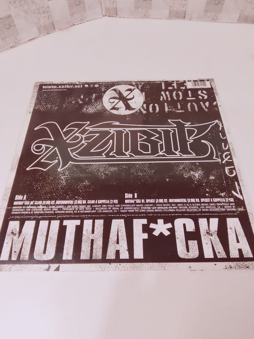 Xzibit - Muthaf*cka 12" Vinyl Single (Rick Rock Production) Hip Hop