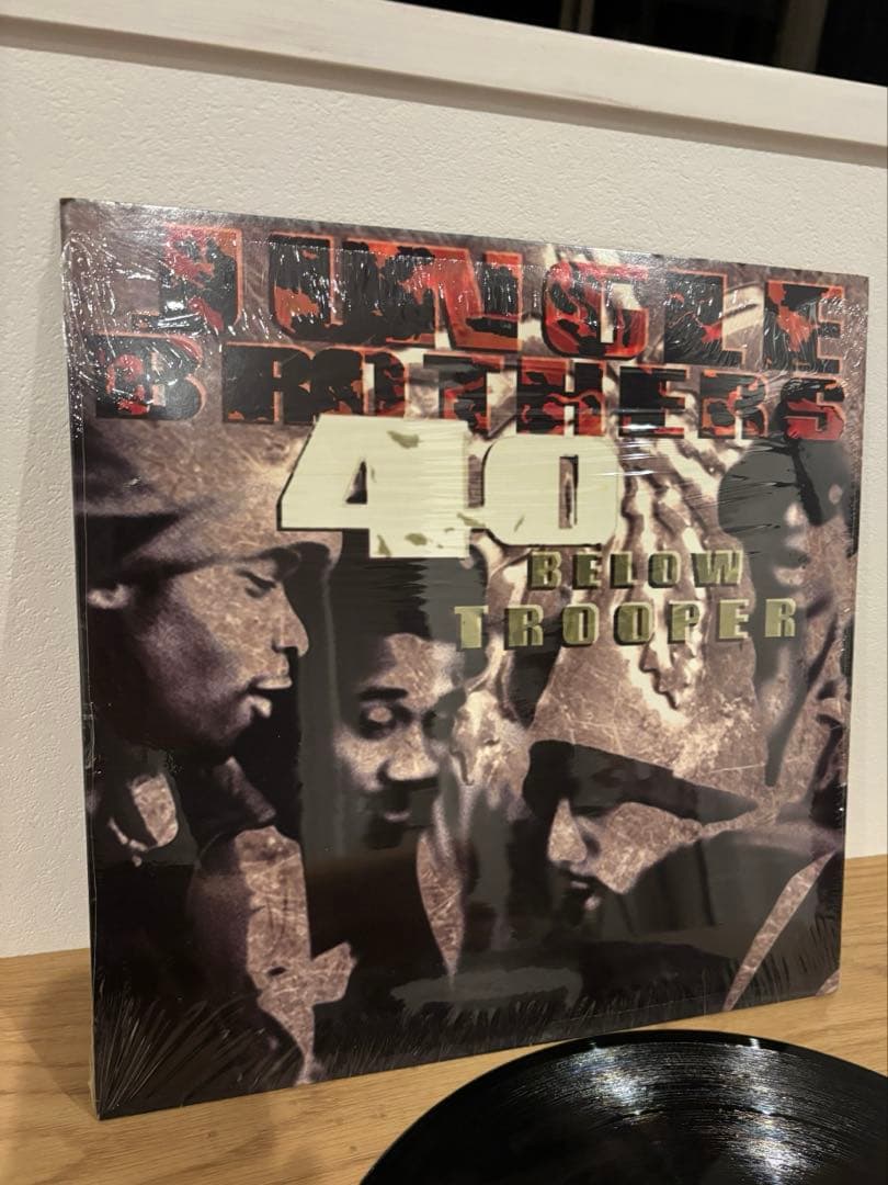 Jungle Brothers - 40 Below Trooper 12" Vinyl 1993 US Original Hip Hop Native Ton