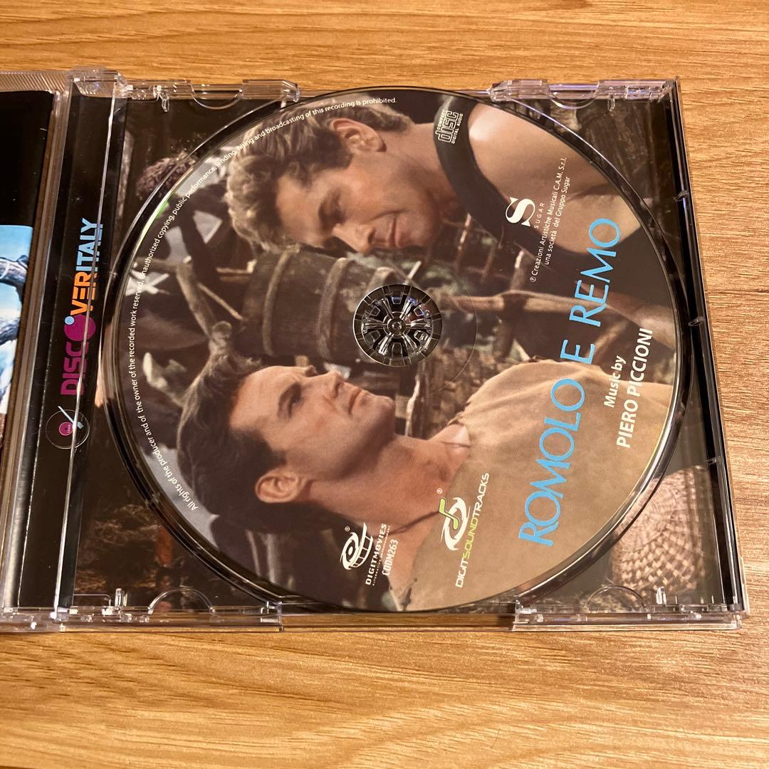 Piero Piccioni Romolo E Remo Soundtrack CD 2014 Digitmovies Limited Edition Impo