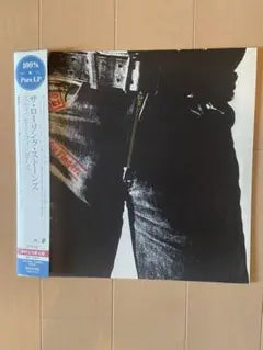 The Rolling Stones Sticky Fingers 2012 Japan 180g Clear Vinyl Audiophile LP