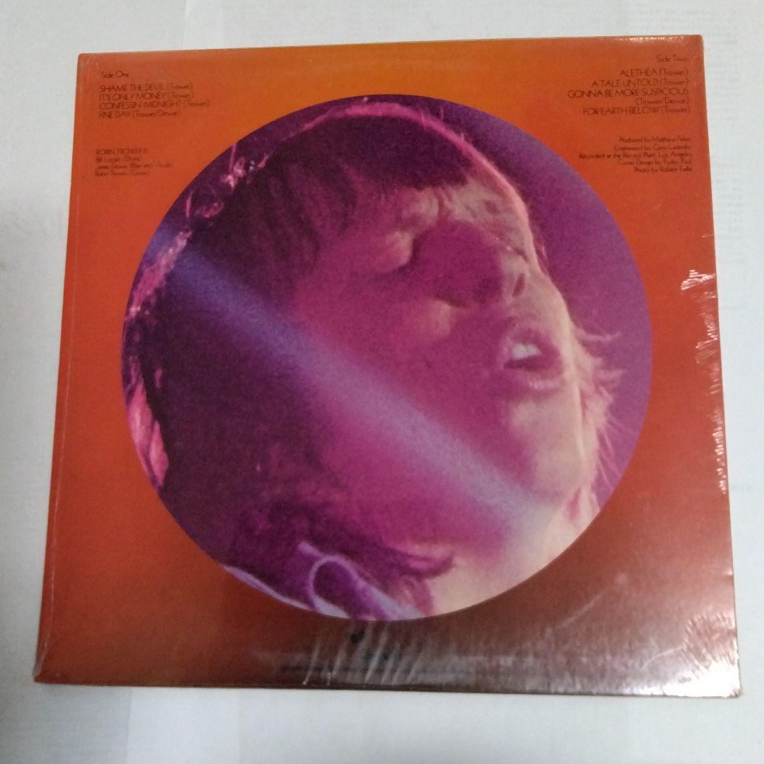Robin Trower - For Earth Below LP 1975 Hard Rock Vinyl Chrysalis Records