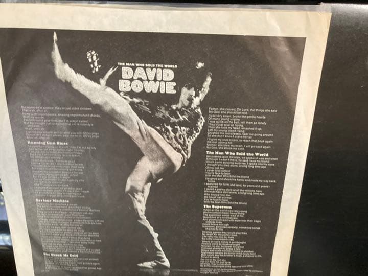 David Bowie The Man Who Sold The World Vinyl LP RCA Victor UK Pressing 1971