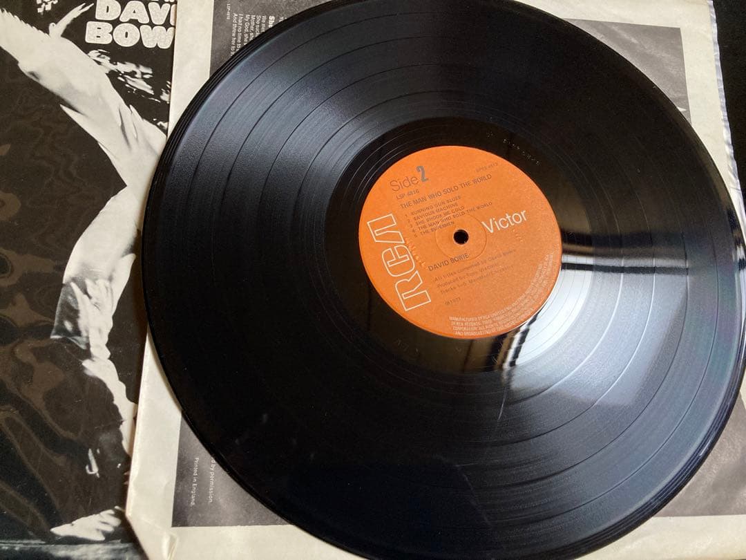 David Bowie The Man Who Sold The World Vinyl LP RCA Victor UK Pressing 1971