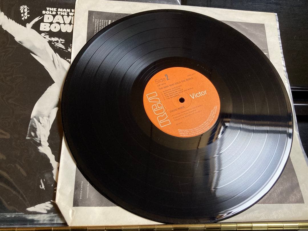 David Bowie The Man Who Sold The World Vinyl LP RCA Victor UK Pressing 1971