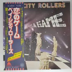 Bay City Rollers - It's A Game LP Vinyl 1977 Arista Japan IES-80850 With Obi
