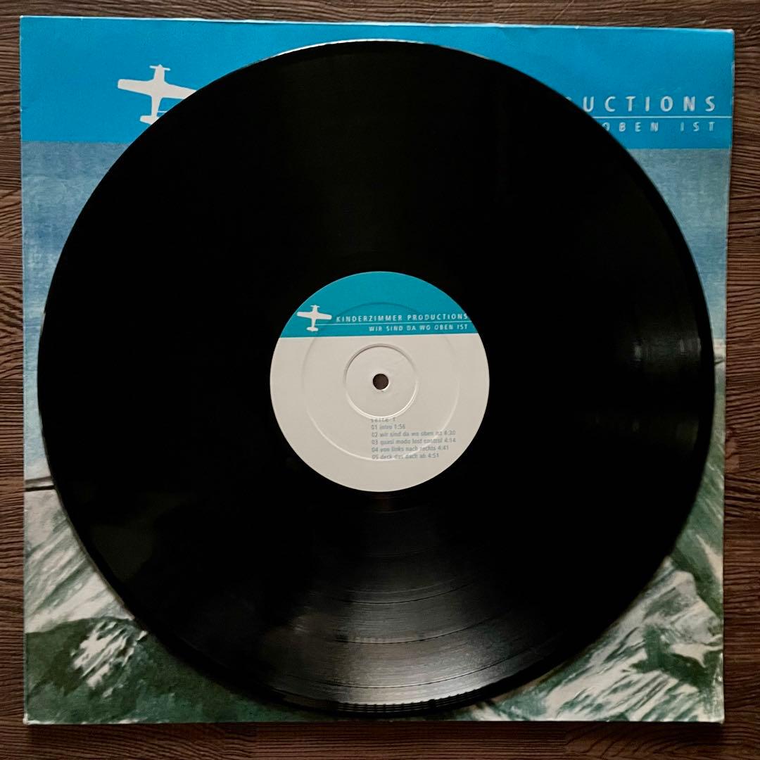 Kinderzimmer Productions - Wir Sind Da Wo Oben Ist LP German Hip Hop Vinyl