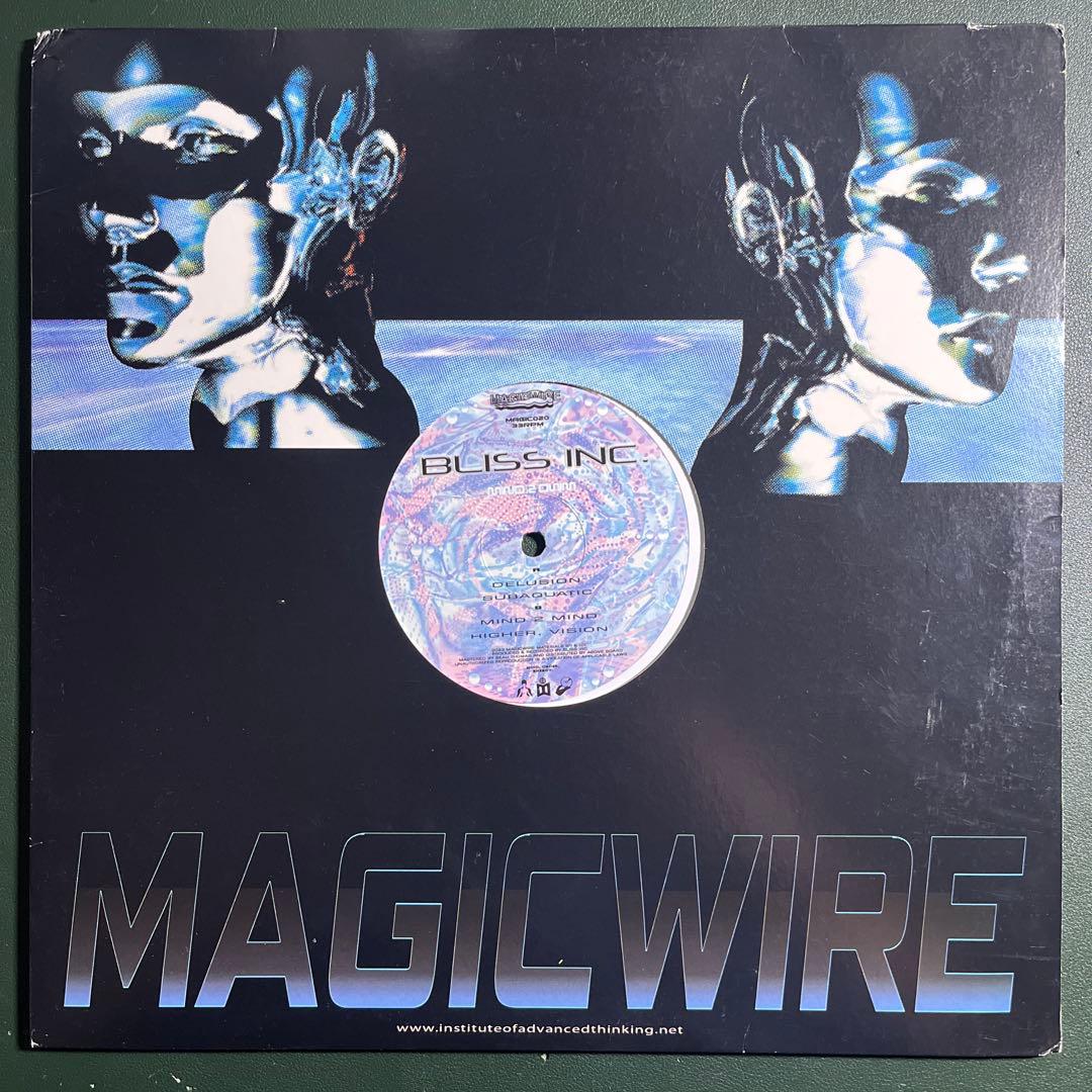 Bliss Inc. - Mind 2 Mind 12" Vinyl Magicwire Electronic Techno Trance 2023 UK