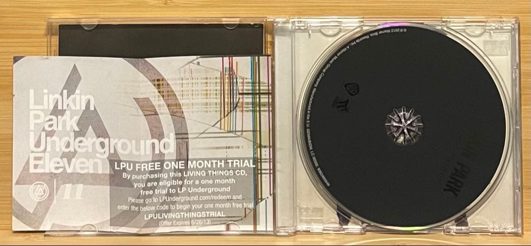 Linkin Park Living Things CD Album 2012 Rock Alternative Warner Bros