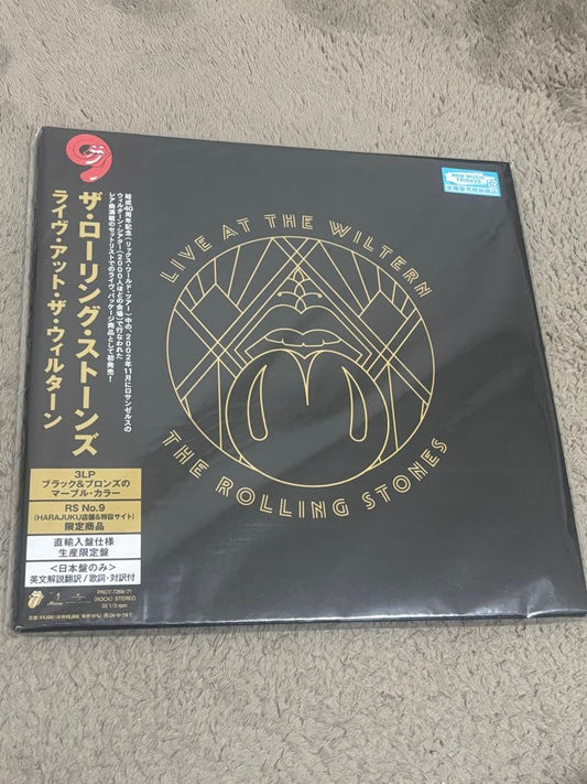 The Rolling Stones Live At The Wiltern 3LP Marble Vinyl Japan Limited Edition