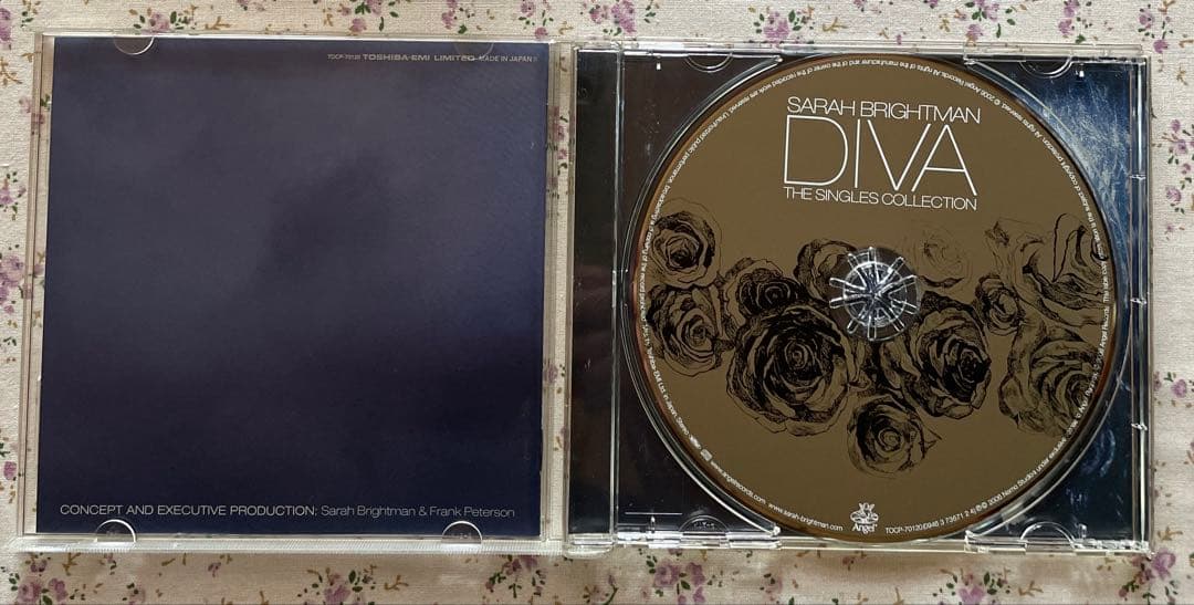Sarah Brightman Diva: The Singles Collection CD Japan Press with OBI 2006