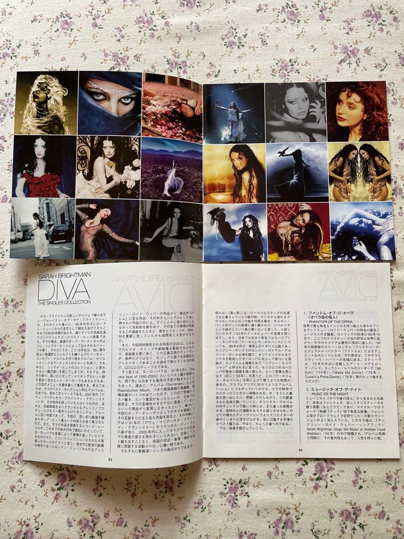 Sarah Brightman Diva: The Singles Collection CD Japan Press with OBI 2006