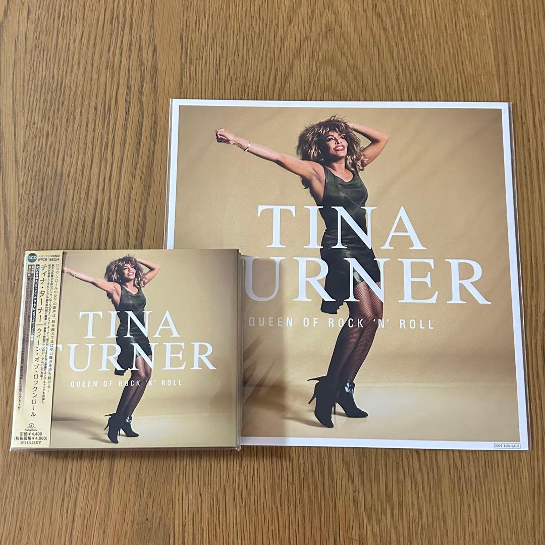 Tina Turner Queen of Rock 3CD Japanese Edition Mega Jacket Used | Japansoundstore
