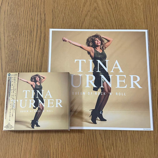 Tina Turner Queen of Rock 3CD Japanese Edition Mega Jacket Used | Japansoundstore