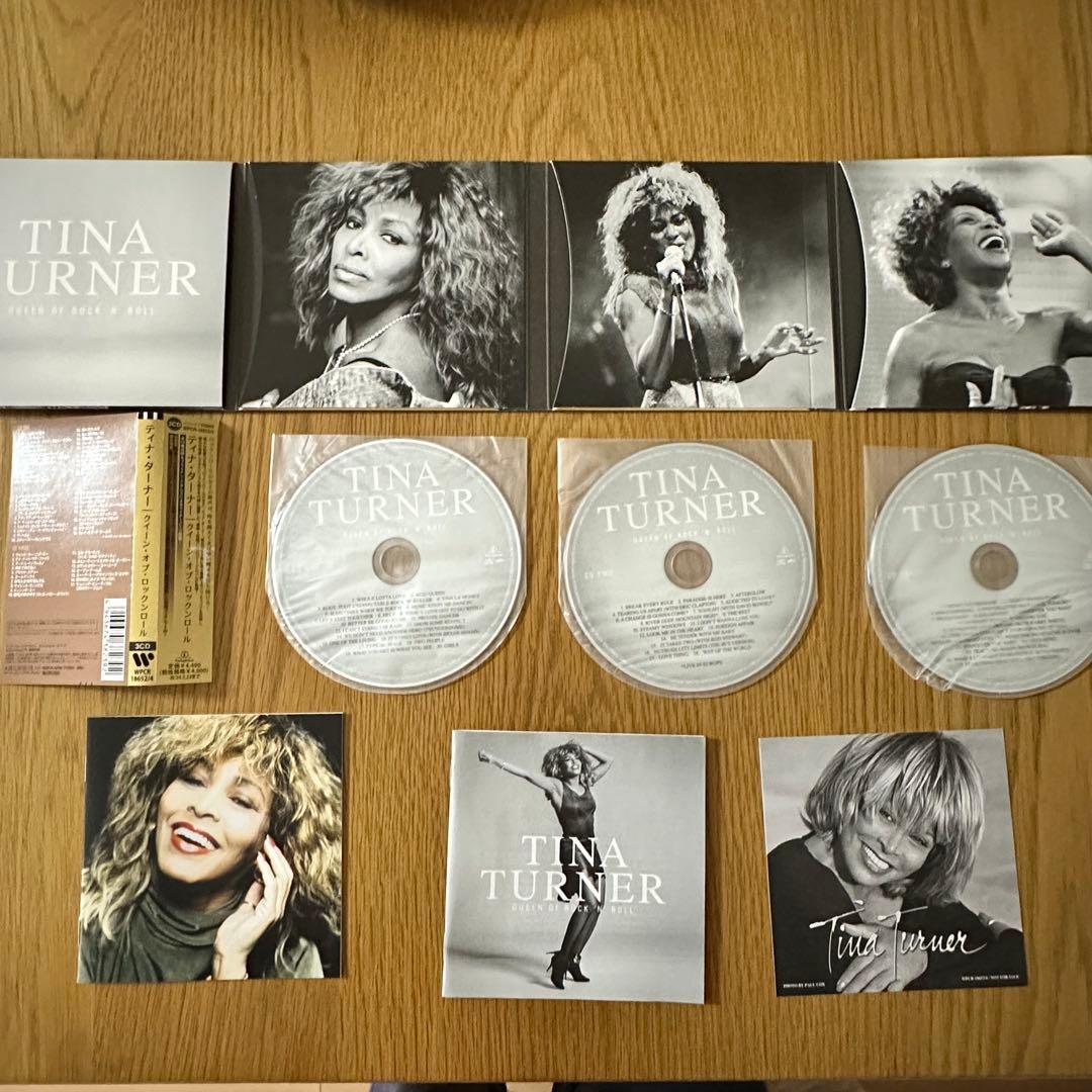 Tina Turner Queen of Rock 3CD Japanese Edition Mega Jacket Used | Japansoundstore