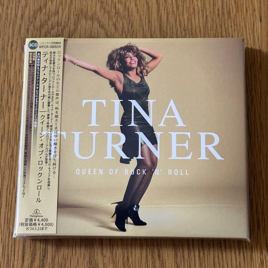 Tina Turner Queen of Rock 3CD Japanese Edition Mega Jacket Used | Japansoundstore