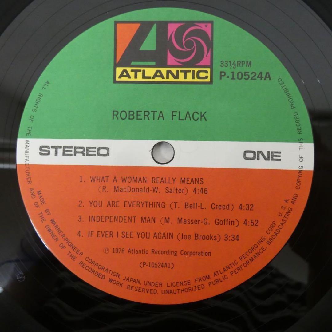 Roberta Flack - S/T (1978) Vinyl LP Japan Pressing w/ Obi Soul