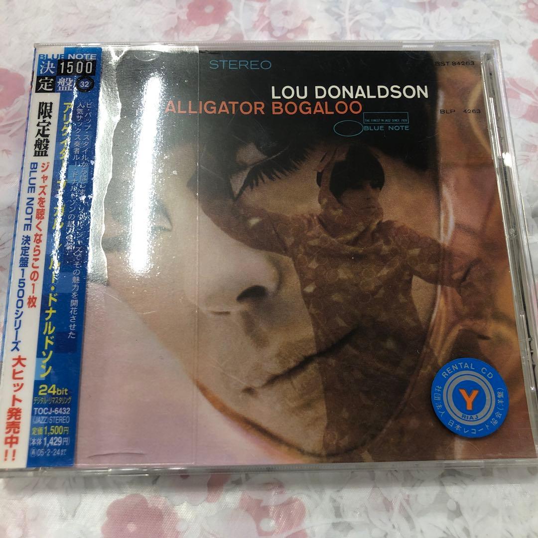 Lou Donaldson - Alligator Bogaloo CD Japan Press with OBI Blue Note Jazz