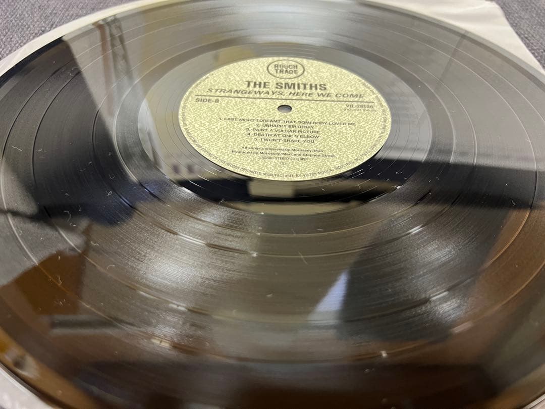 The Smiths - Strangeways, Here We Come LP Japan Original Pressing Vinyl w/ OBI
