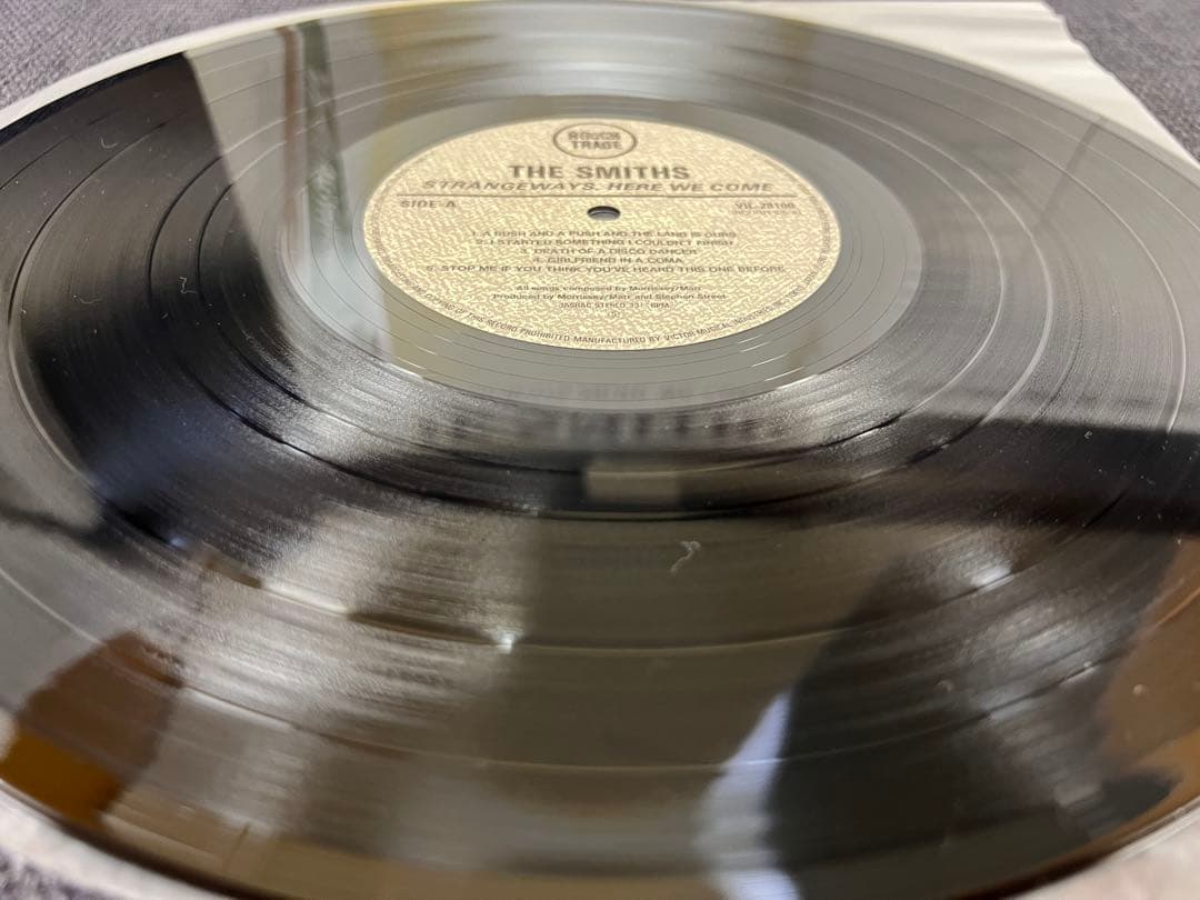 The Smiths - Strangeways, Here We Come LP Japan Original Pressing Vinyl w/ OBI