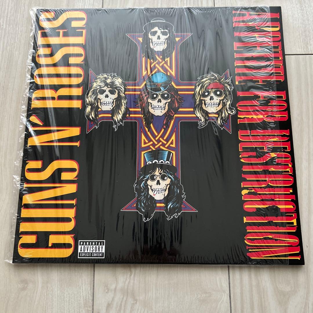 Guns N' Roses Appetite for Destruction Vinyl Record Black NM/unused | Japansoundstore
