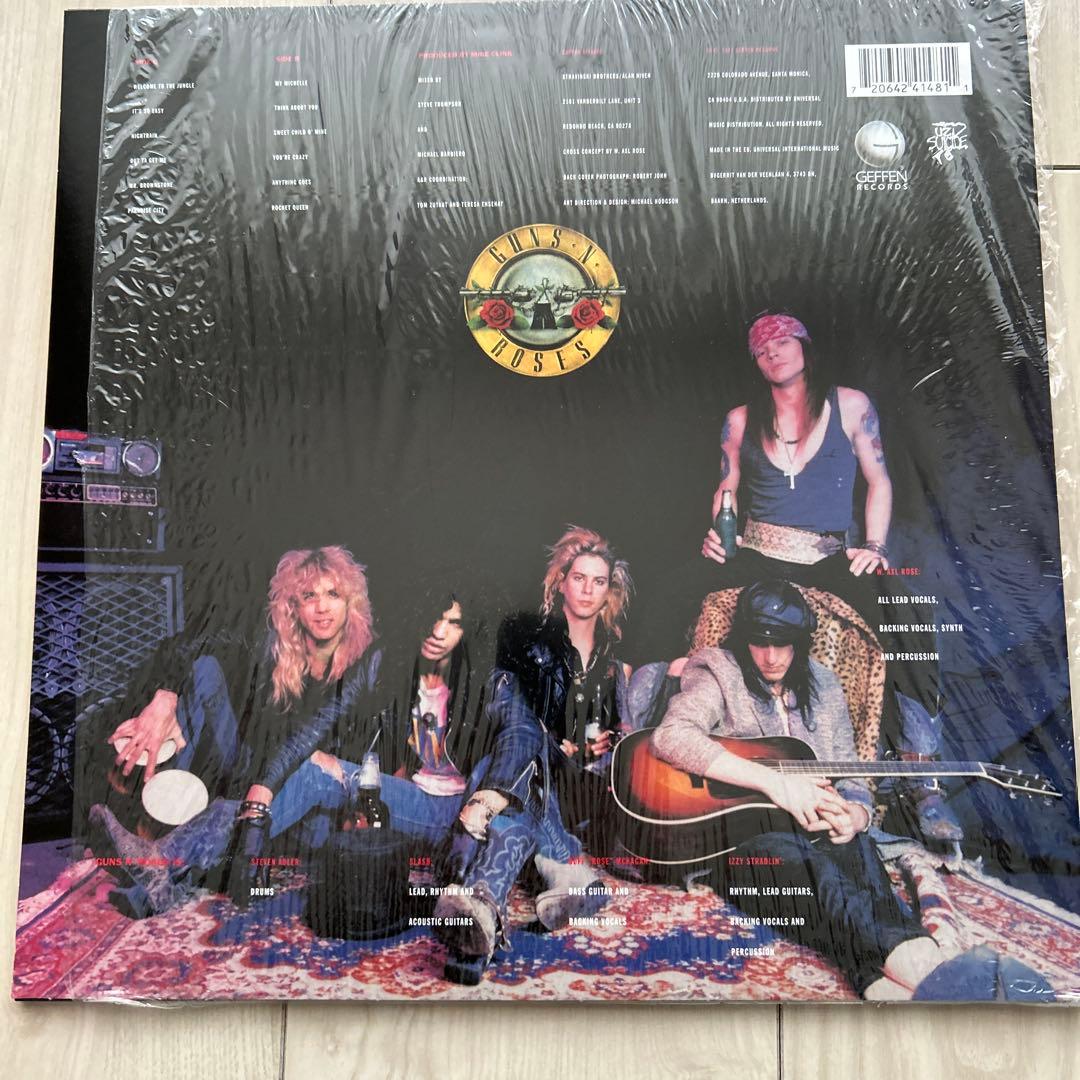 Guns N' Roses Appetite for Destruction Vinyl Record Black NM/unused | Japansoundstore