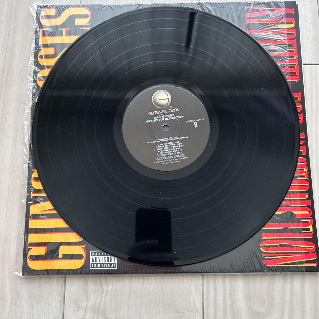 Guns N' Roses Appetite for Destruction Vinyl Record Black NM/unused | Japansoundstore
