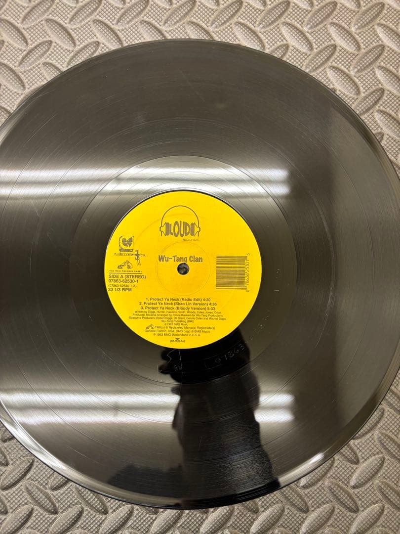 Wu-Tang Clan Protect Ya Neck 12" Vinyl 1993 Original Classic Hip Hop Loud