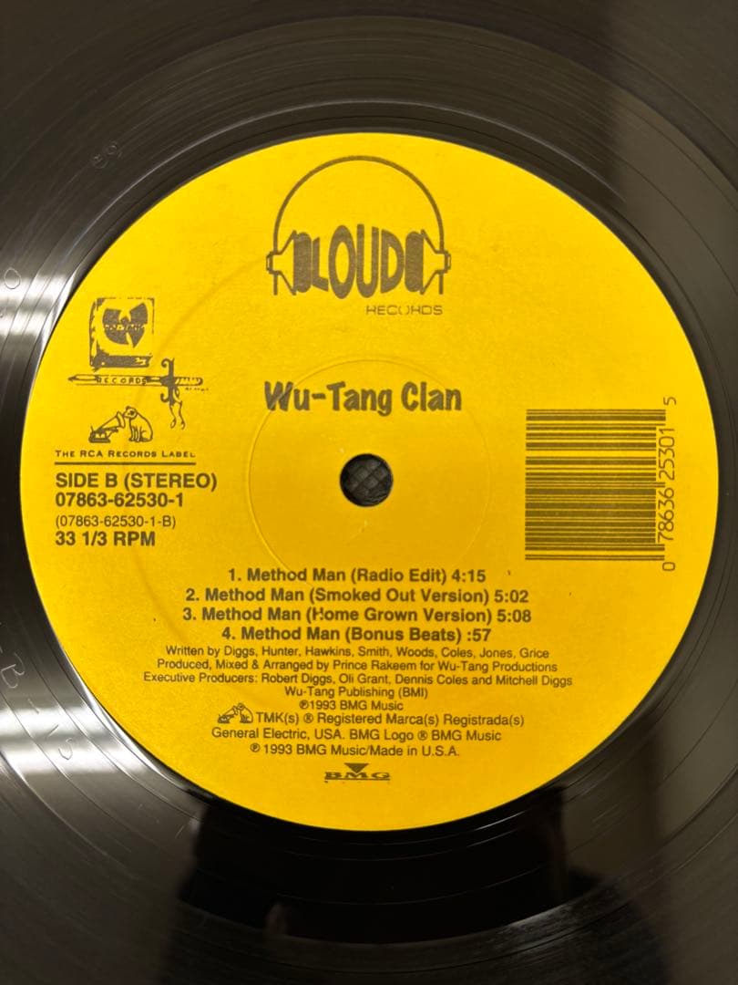 Wu-Tang Clan Protect Ya Neck 12" Vinyl 1993 Original Classic Hip Hop Loud
