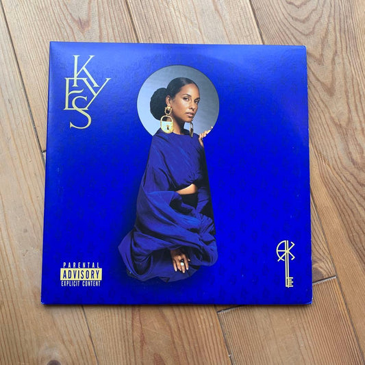 Alicia Keys KEYS LP Blue Cover Vinyl Record Used | Japansoundstore