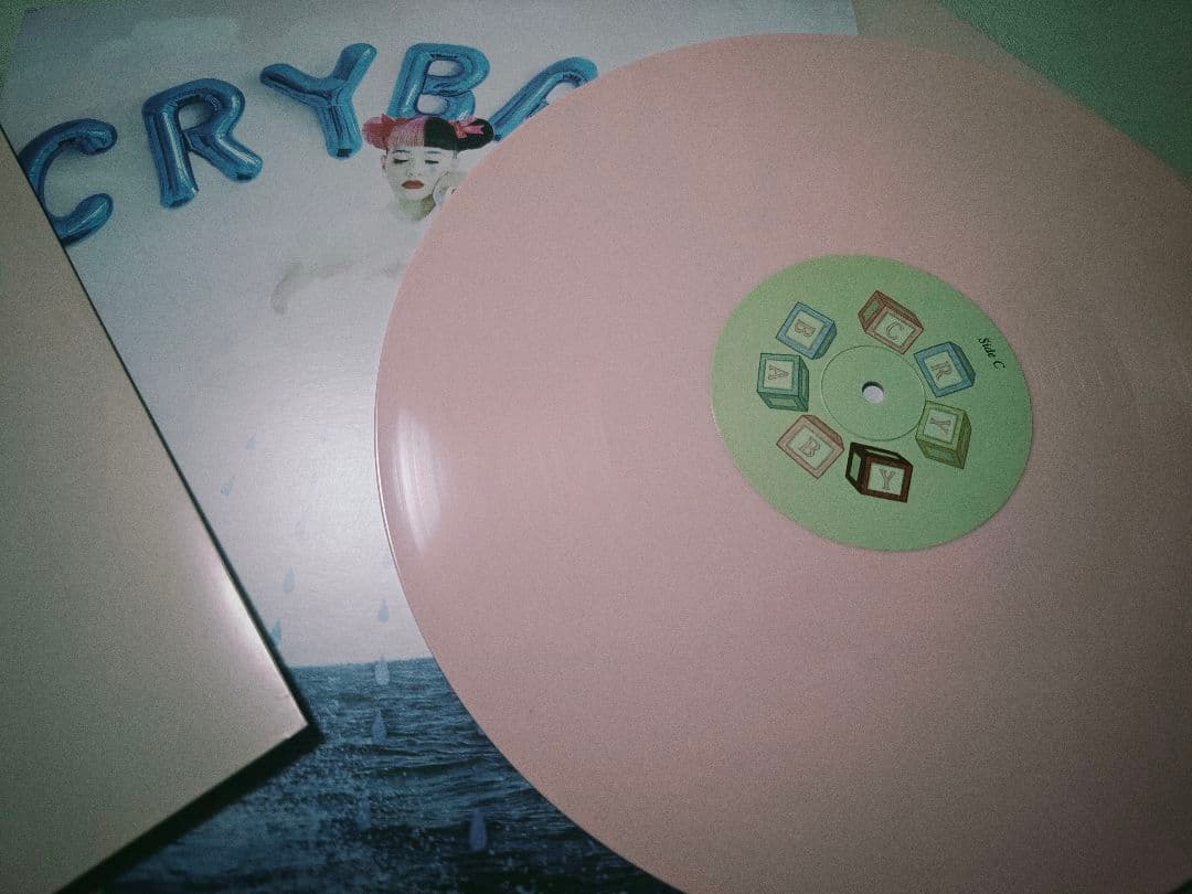 Melanie Martinez Cry Baby Limited Deluxe 2LP Spilled Milk & Pink Vinyl Japan