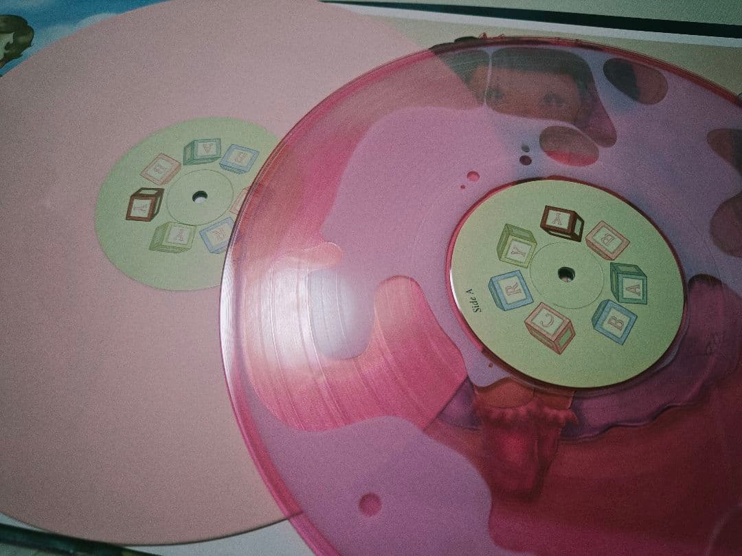 Melanie Martinez Cry Baby Limited Deluxe 2LP Spilled Milk & Pink Vinyl Japan