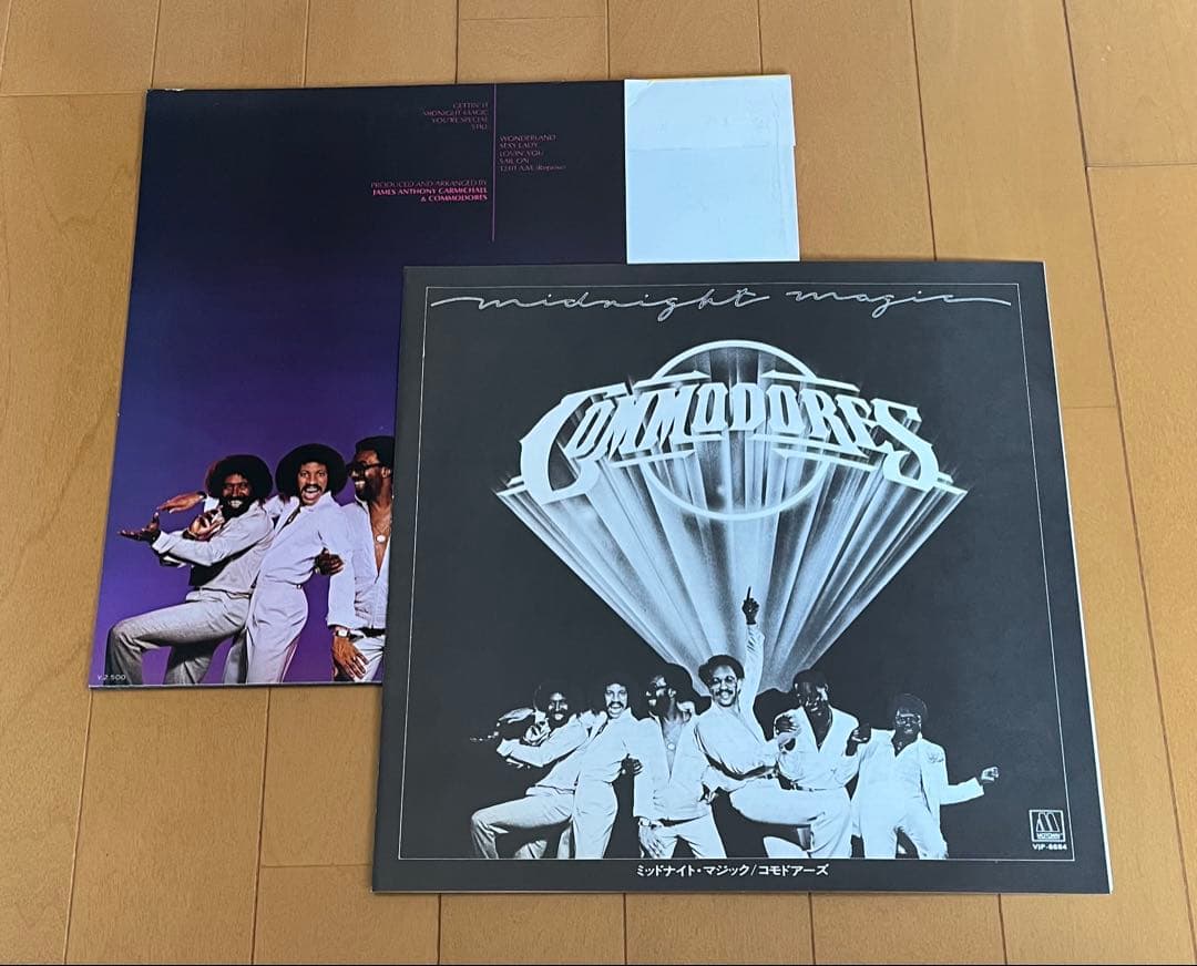 Commodores Midnight Magic LP 1979 Funk Soul Japan Vinyl OBI Liner Notes VIP-6684