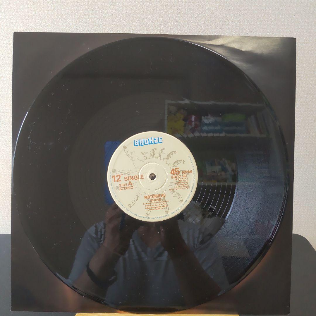 Motörhead - Shine 12" Single (1983) UK Pressing Bronze Records Hard Rock