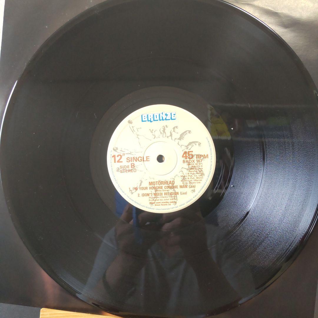 Motörhead - Shine 12" Single (1983) UK Pressing Bronze Records Hard Rock