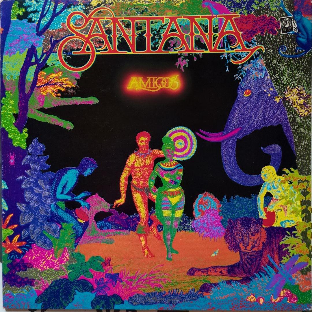 Santana - Amigos Vinyl LP 1976 Japan CBS SOPO 117 Latin Rock Fusion Classic