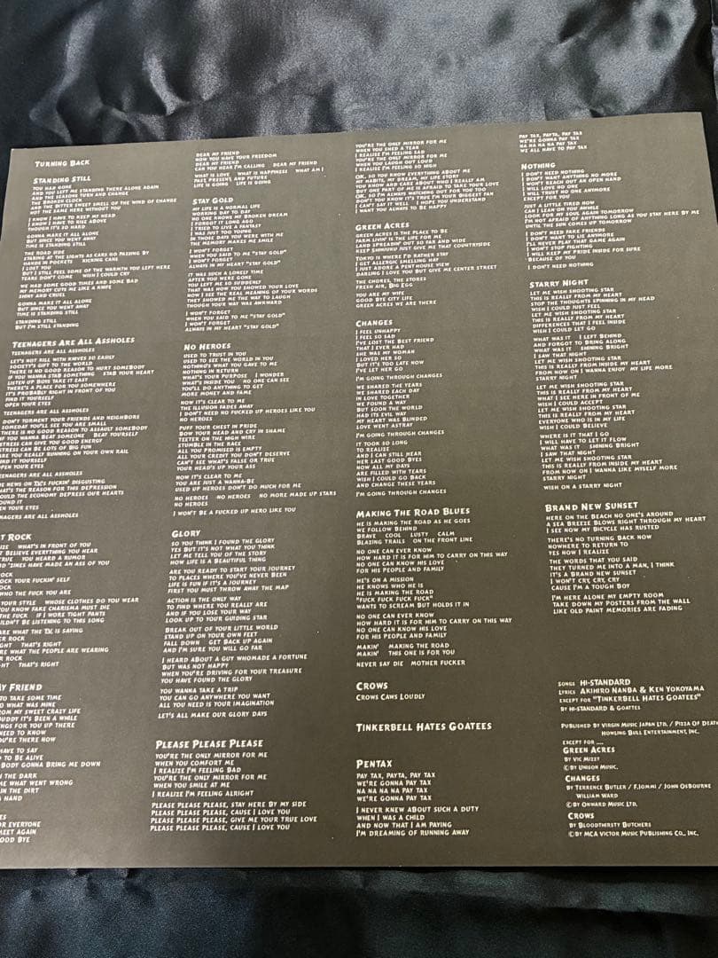 Hi-STANDARD Making The Road Vinyl LP US Pressing Fat Wreck Chords Punk Rock