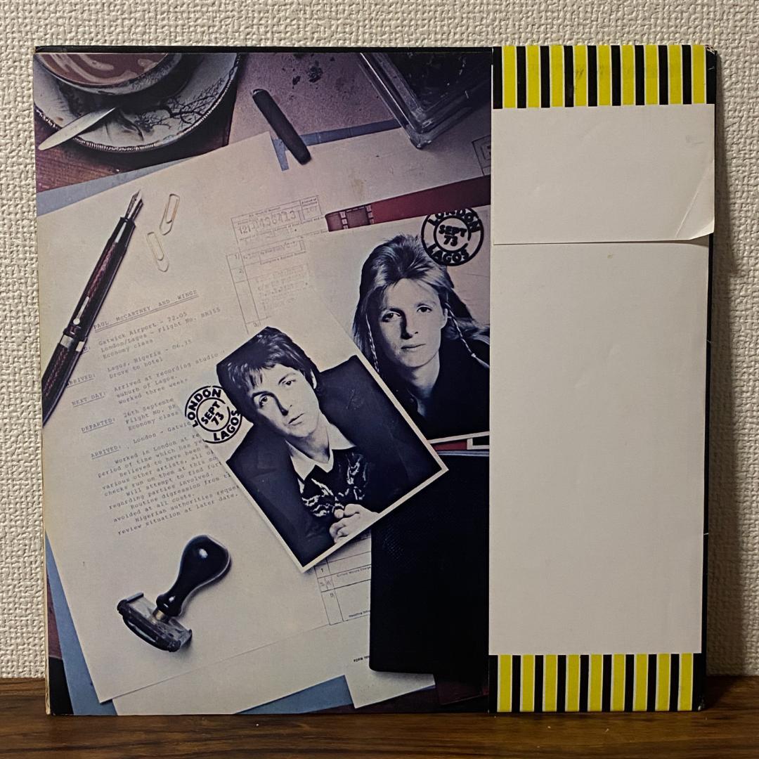 Paul McCartney Wings LP Record Band on the Run 70s Rock Used Excellent | Japansoundstore