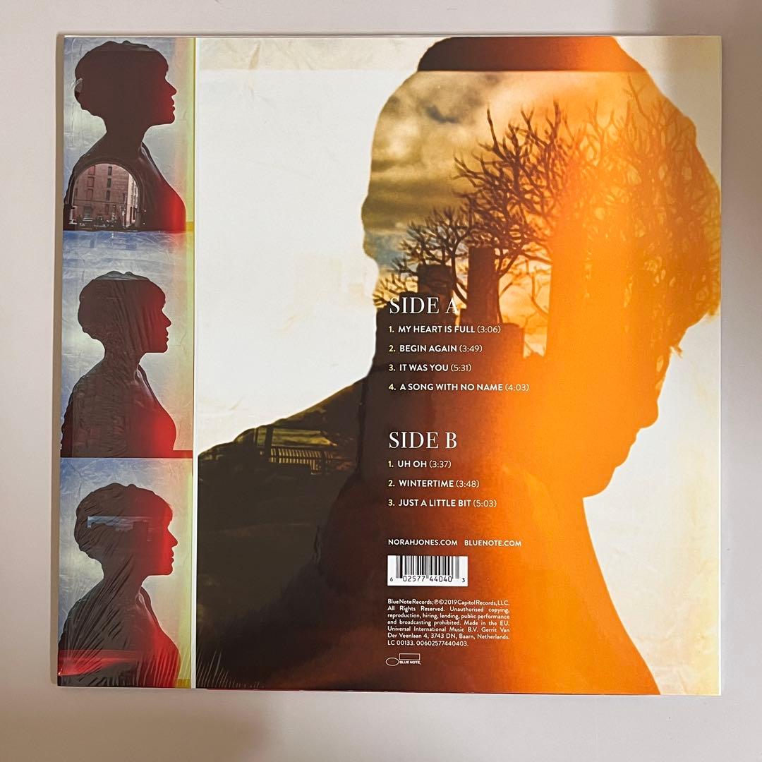 Norah Jones - Begin Again Vinyl LP 2019 Blue Note Jazz Pop Album