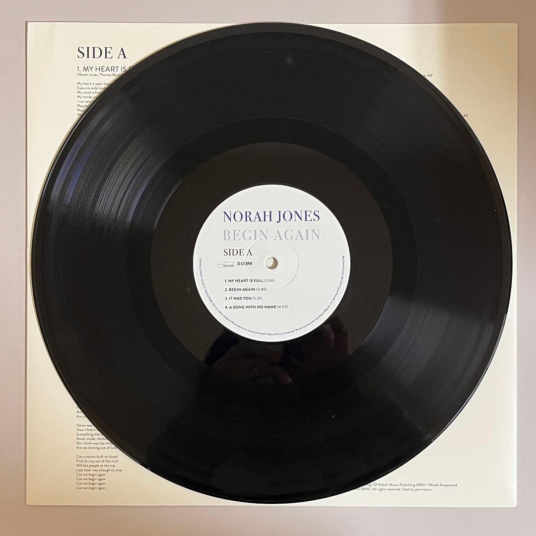 Norah Jones - Begin Again Vinyl LP 2019 Blue Note Jazz Pop Album