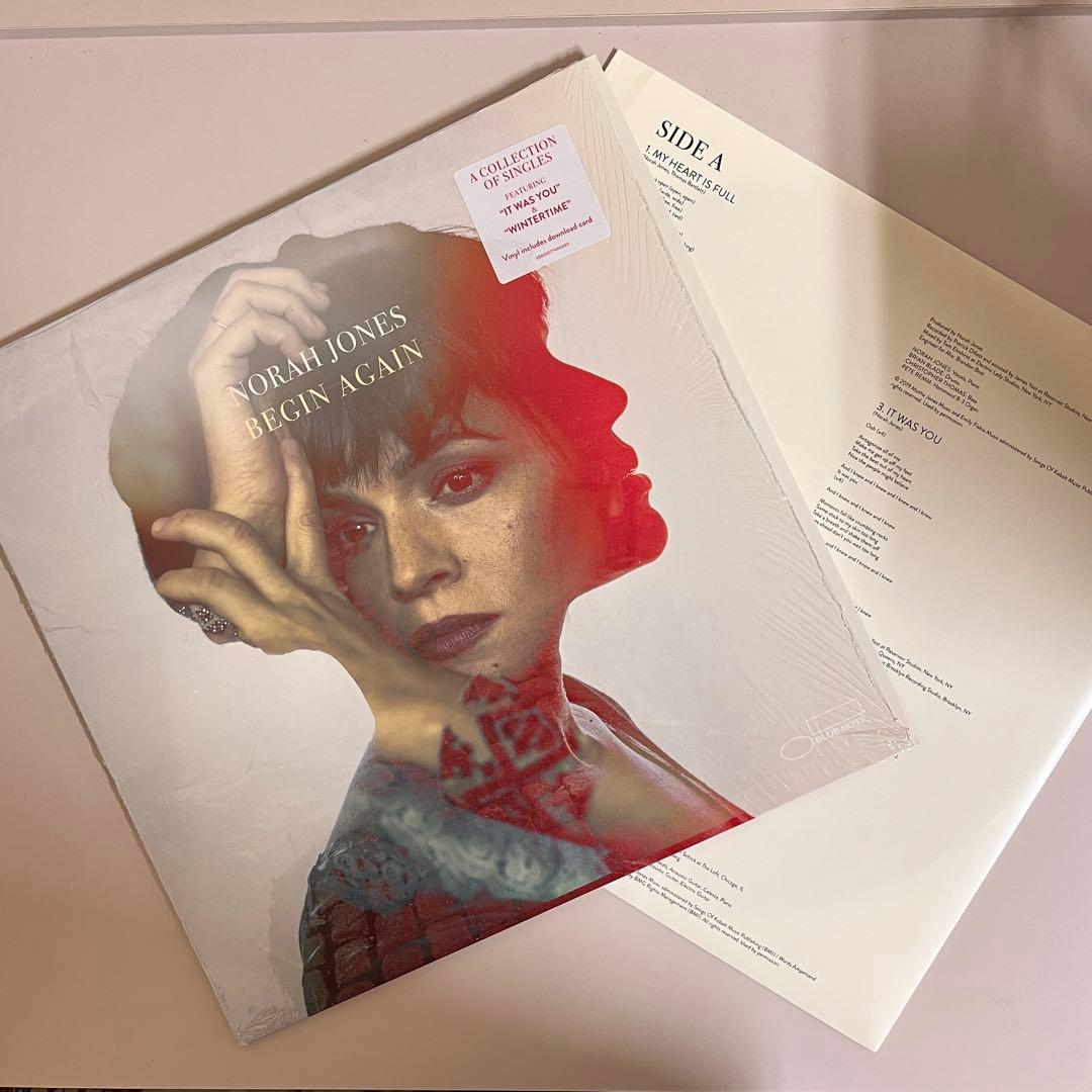 Norah Jones - Begin Again Vinyl LP 2019 Blue Note Jazz Pop Album