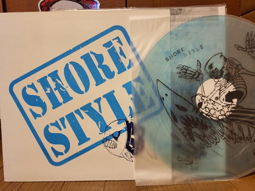 Get Real - Shore Style 12-inch LP, Clear Blue Vinyl, Rare Indie Punk