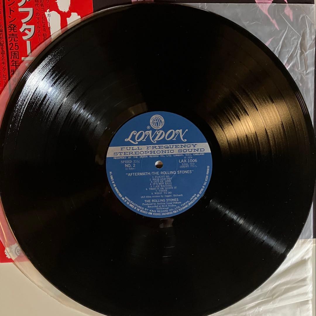 The Rolling Stones After-Math LP Vinyl Record Japan Pressing w/ Obi & Insert
