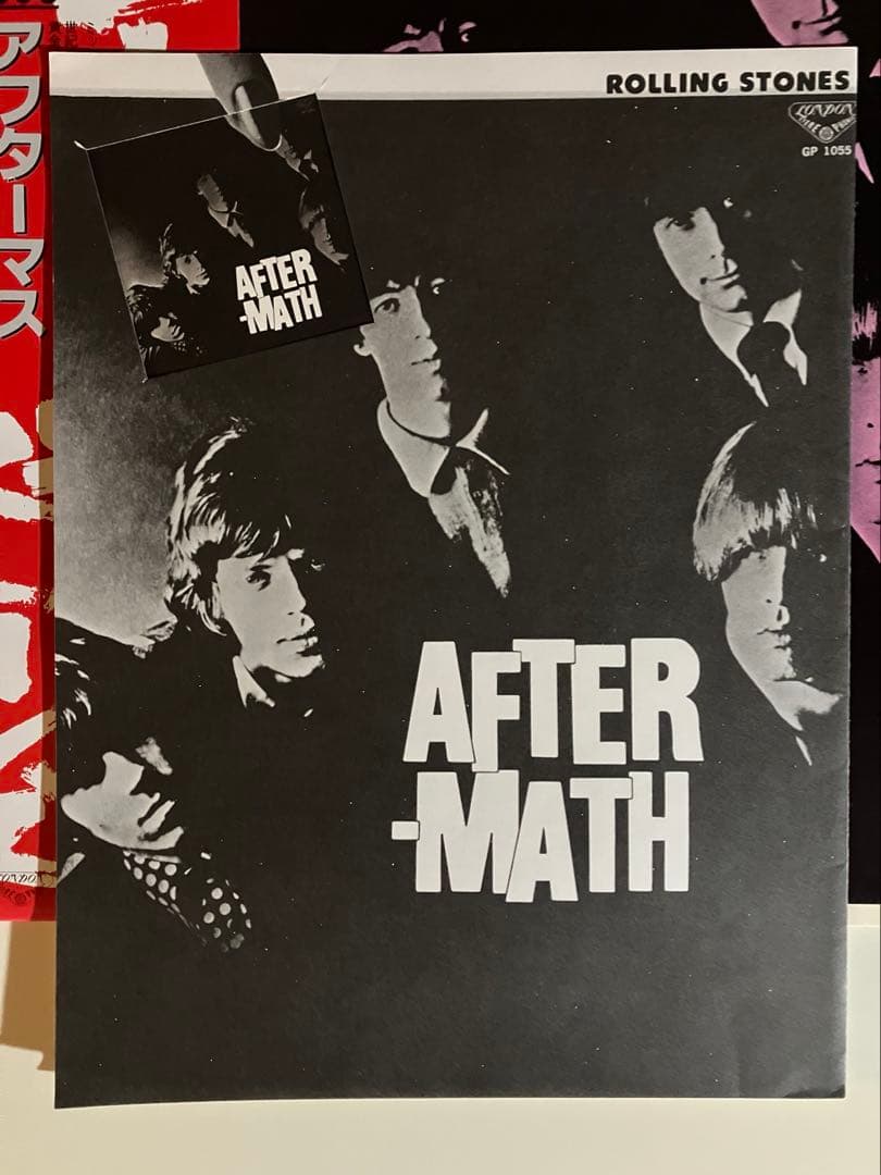 The Rolling Stones After-Math LP Vinyl Record Japan Pressing w/ Obi & Insert