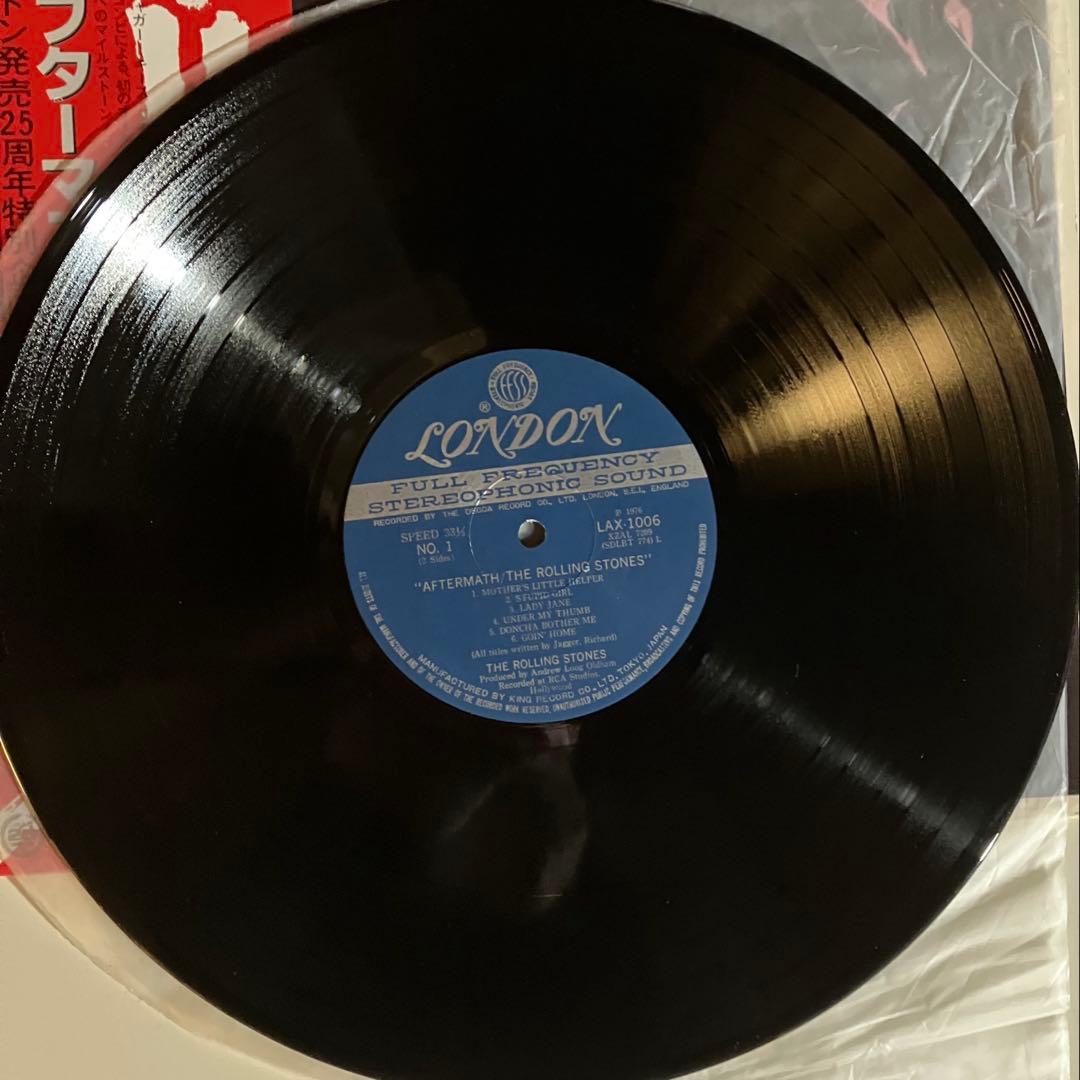 The Rolling Stones After-Math LP Vinyl Record Japan Pressing w/ Obi & Insert