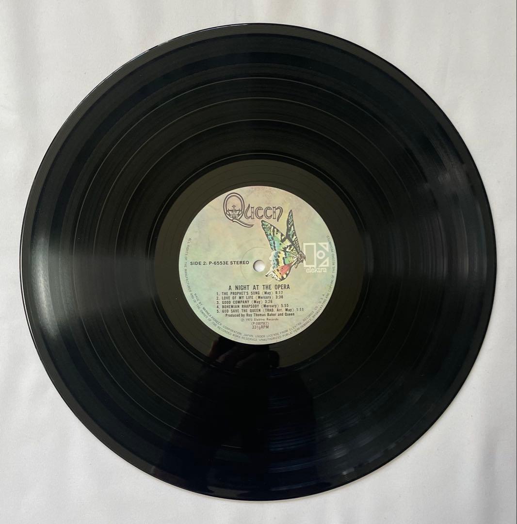 Queen A Night At The Opera Vinyl LP Japan Pressing w/ Obi Strip P-6553E