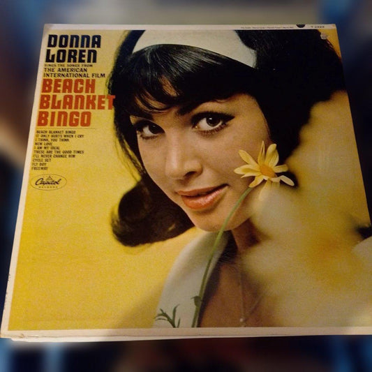 Donna Loren - Beach Blanket Bingo Vinyl LP 1965 Soundtrack Capitol Records