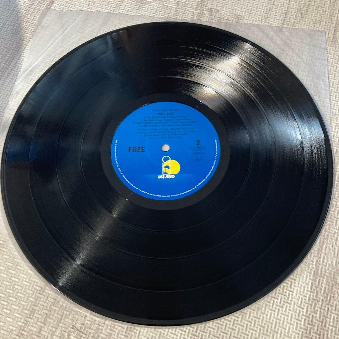 FREE - Free Live! LP 1971 Island Japan Pressing ILS-40204 Classic Hard Rock